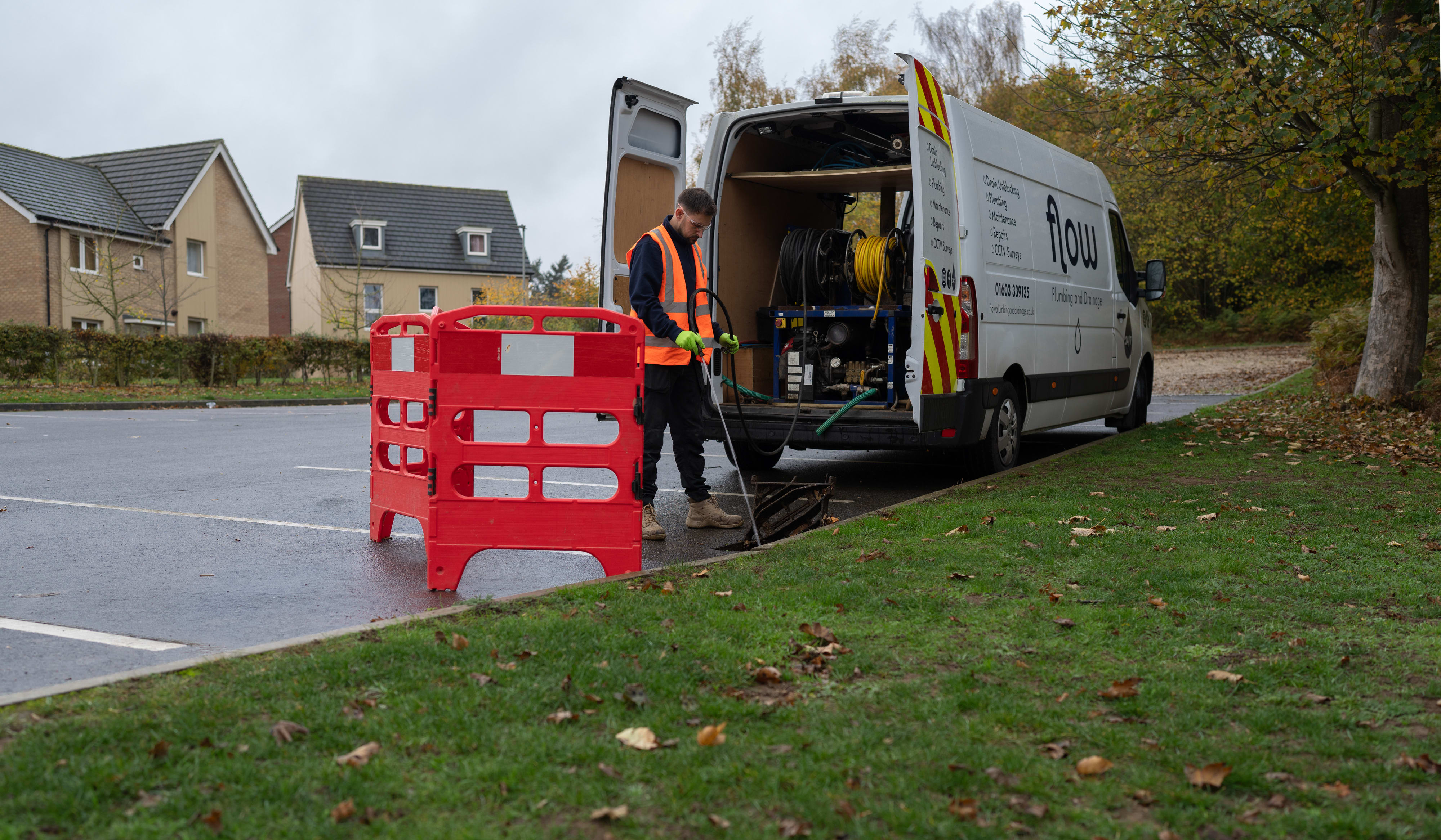 Flow Plumbing and Drainage CCTV drainage maintenance in Norwich