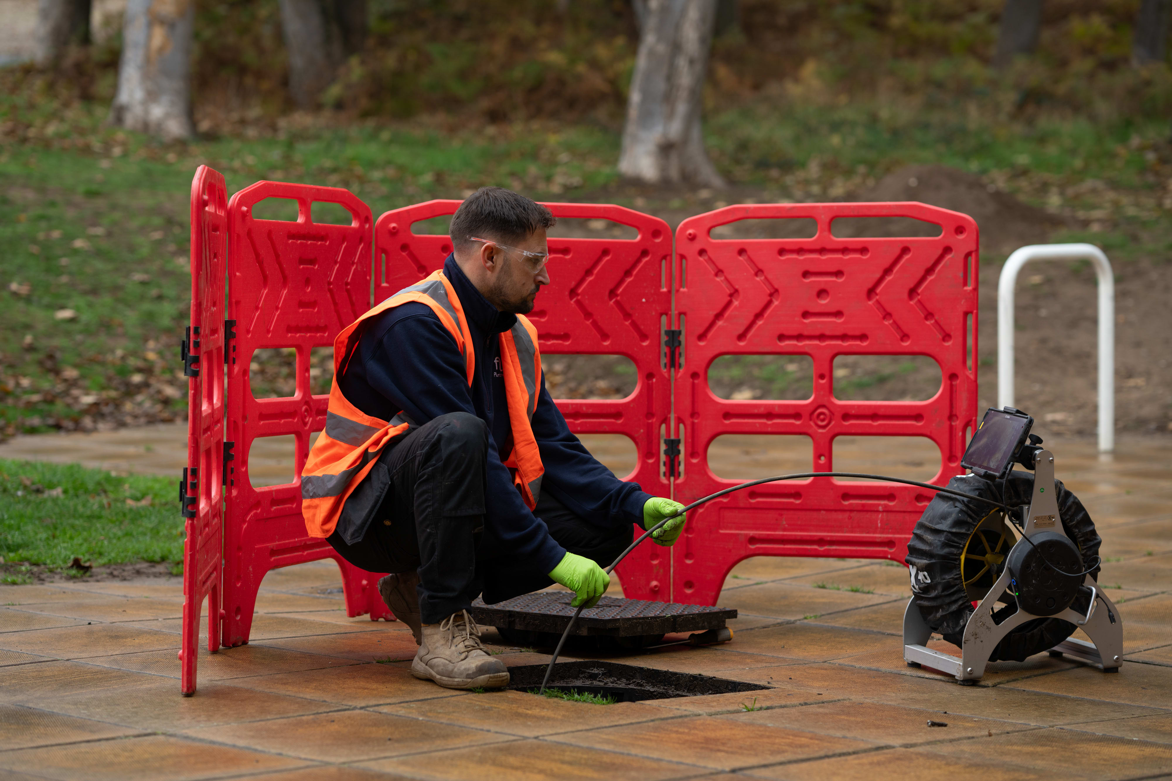 Flow Plumbing and Drainage CCTV drainage survey in Norfolk