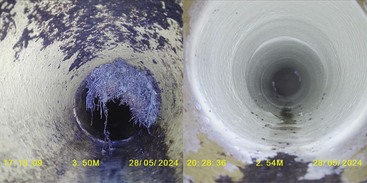 Flow Plumbing and Drainage Patch Repair on underground drainage pipe for customer in Norwich