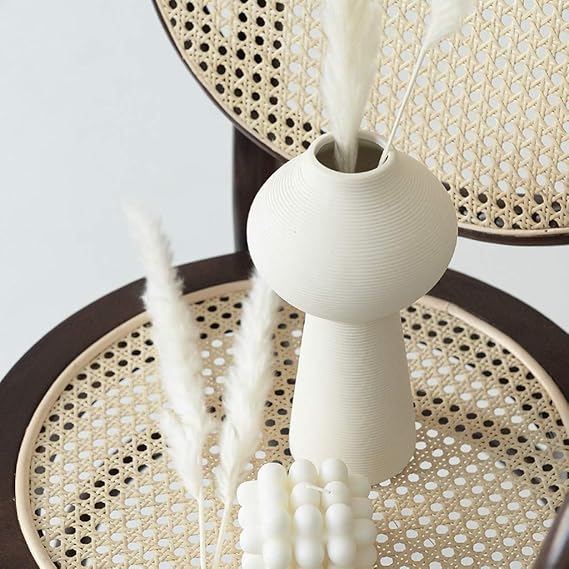 Rita Rippled Vase Decor
