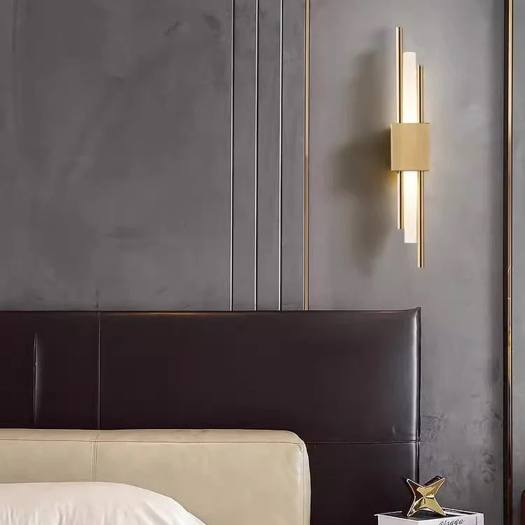 LED Gold Long Acrylic Tube Glass 