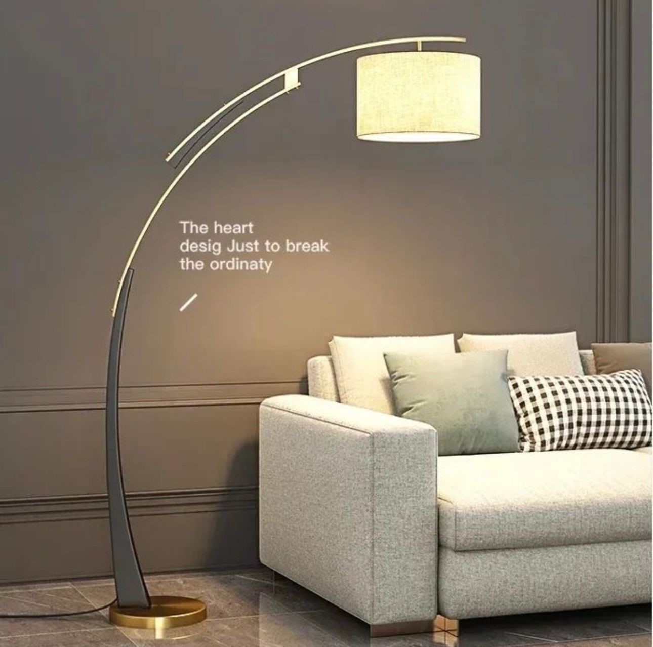 LED Fishing Floor Lamp