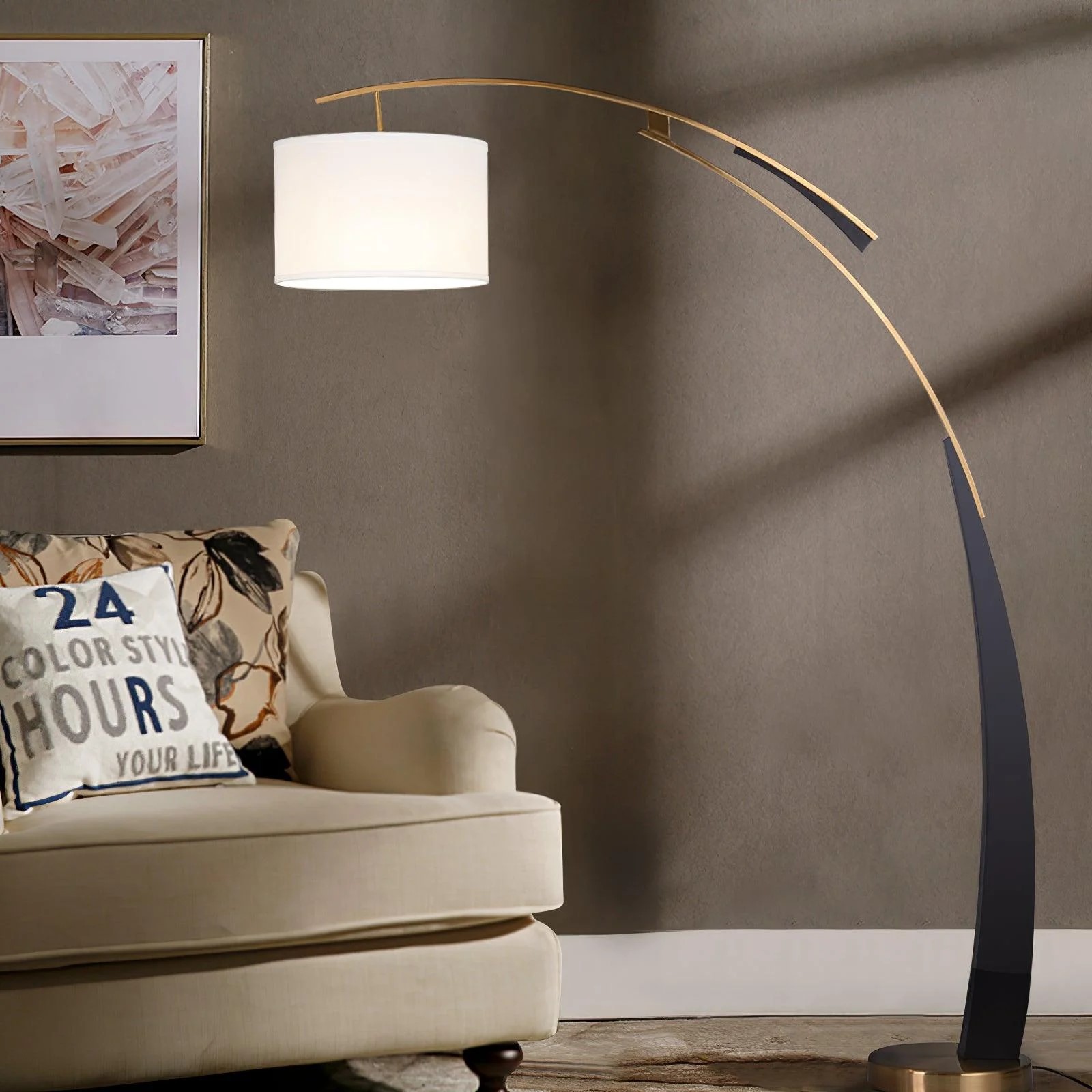 LED Fishing Floor Lamp