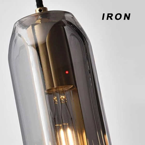 Modern Crystal Chandelier Full Copper Lamp