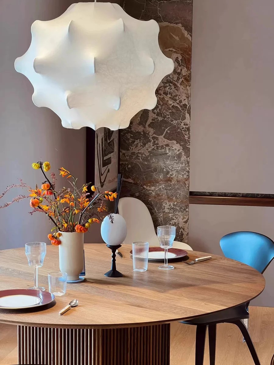Modern Japanese Cocoon Bubble Lamp