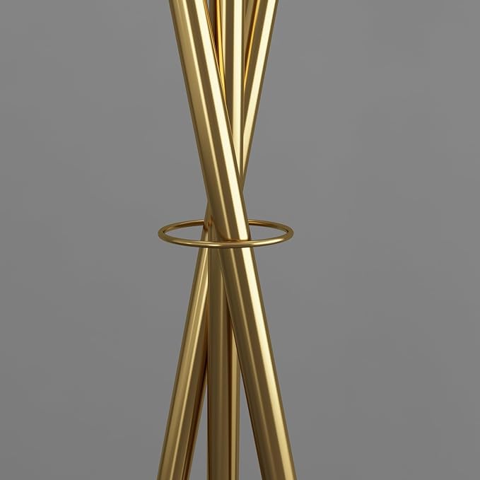 Modern Minimalist Round Tripod Iron Acrylic LED Standing Floor Lamp