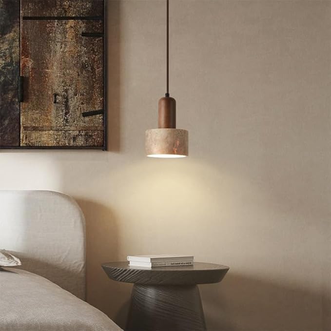 Natural Stone Art Pendant Lamp