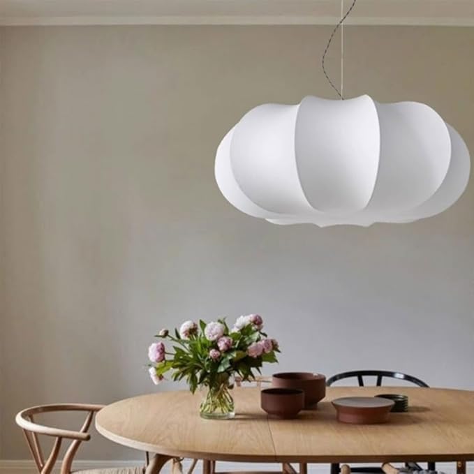 Pumpkin Silk Japanese Home Decorative Pendant Lights