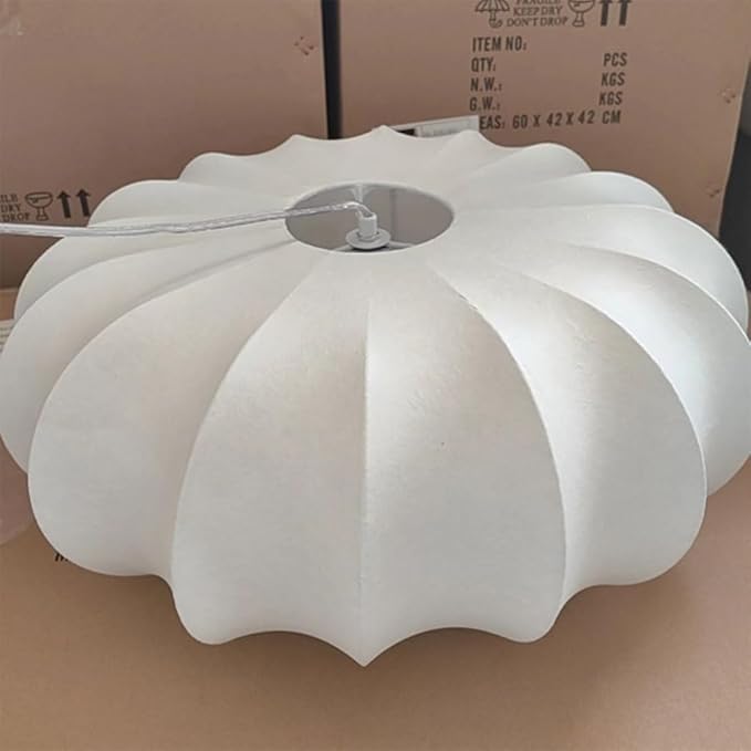 Pumpkin Silk Japanese Home Decorative Pendant Lights