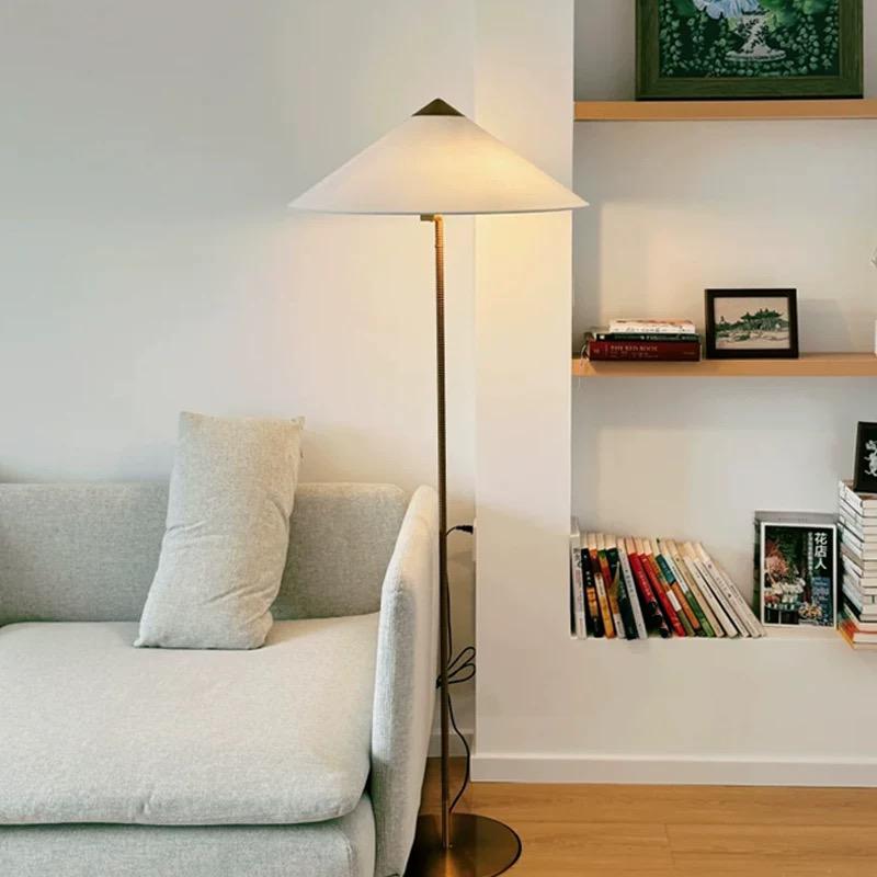 Classic Minimalist Cone Shade Floor Lamp