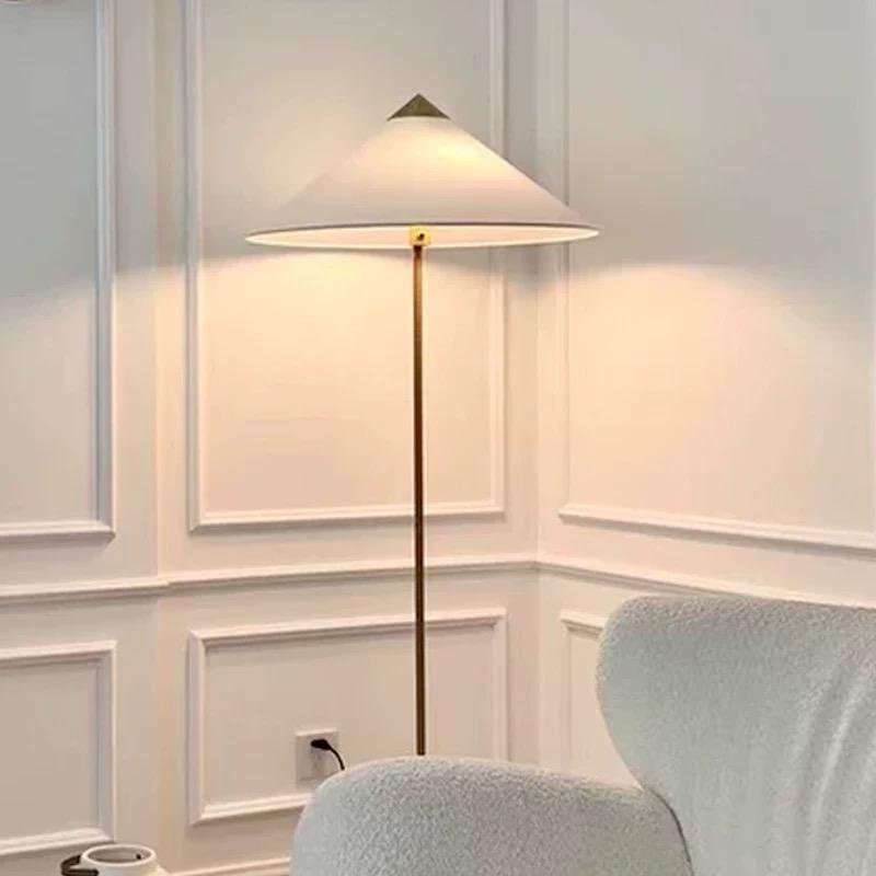 Classic Minimalist Cone Shade Floor Lamp