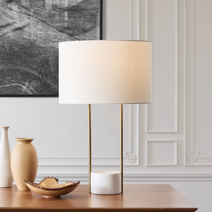 Lumis Aura Gold Table Lamp
