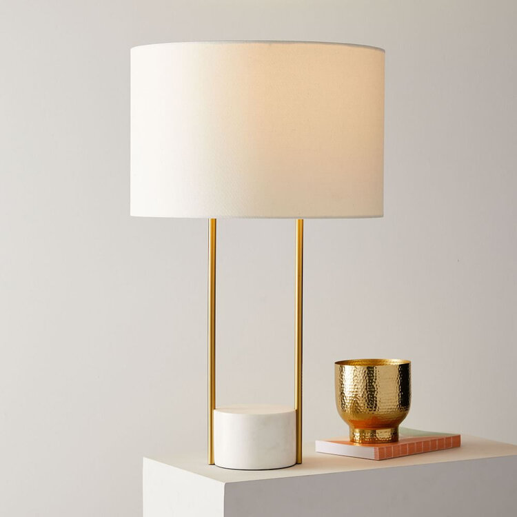 Lumis Aura Gold Table Lamp