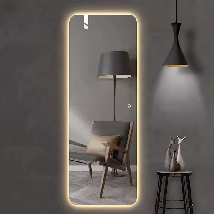 Amara Rounded Corners Mirror Frameless (LED)