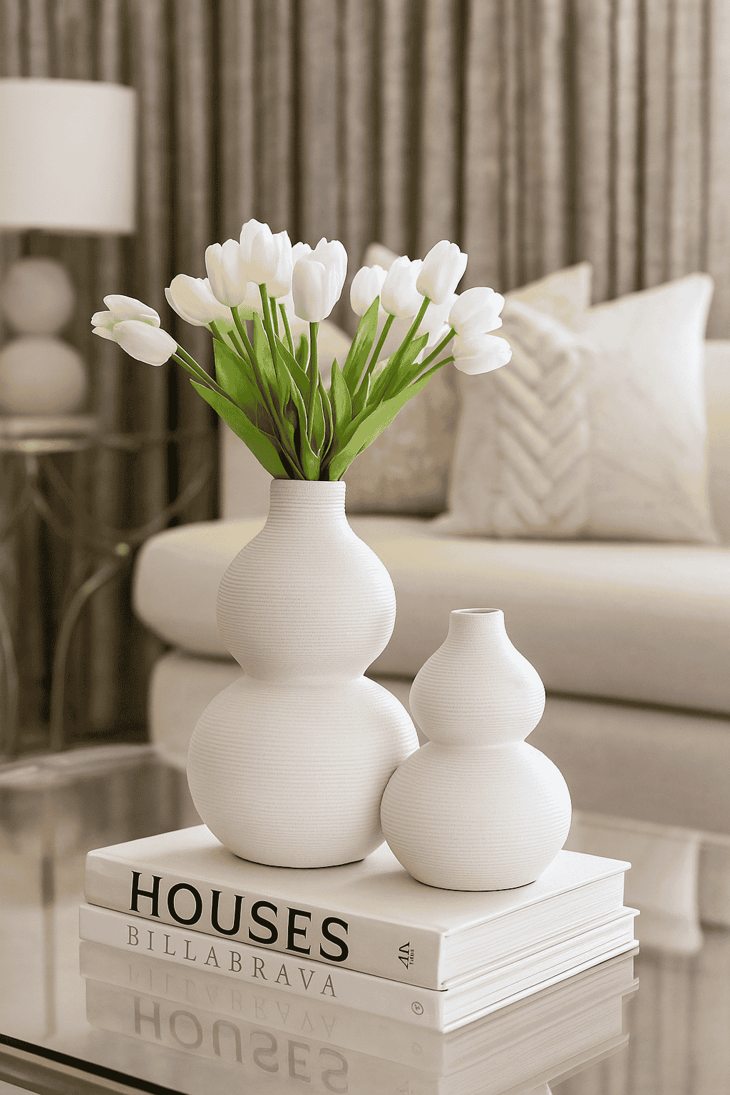 Gourd Shape Vase Decor Set