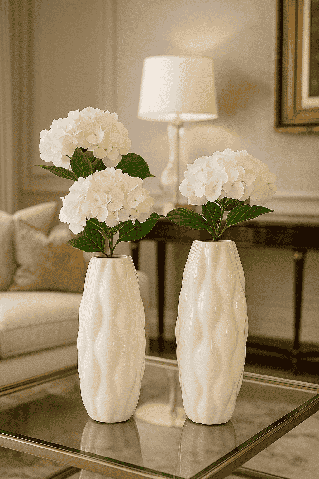 Textured Ceramic Vases