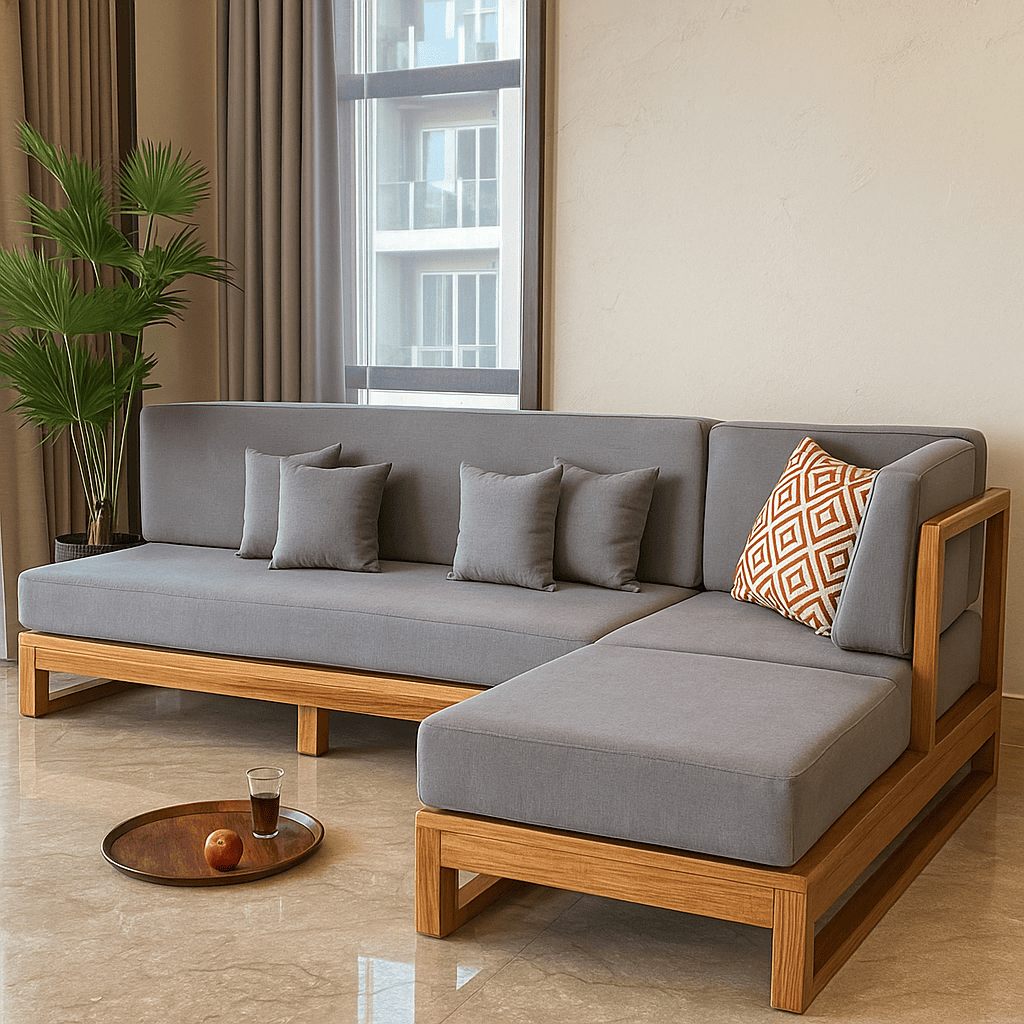 ArborEdge Minimalist L Shaped Sofa
