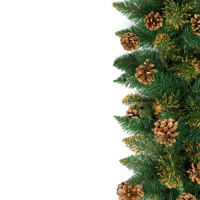 Girlanda świąteczna PREMIUM max gęsta 100 cm 556