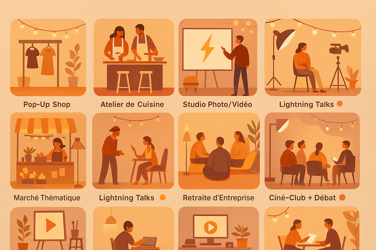 10 idées originales d’événements à organiser dans une salle louée