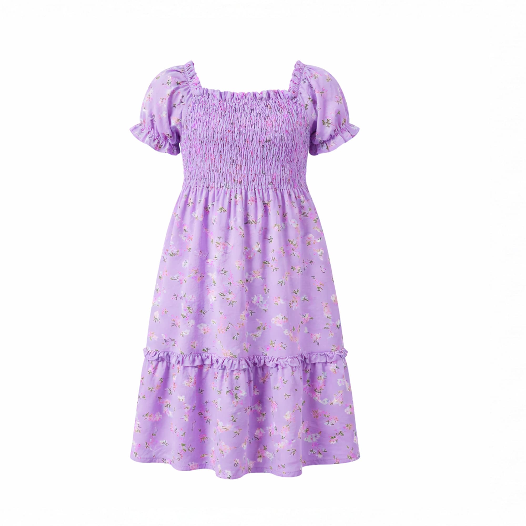 Vestido Infantil Coral