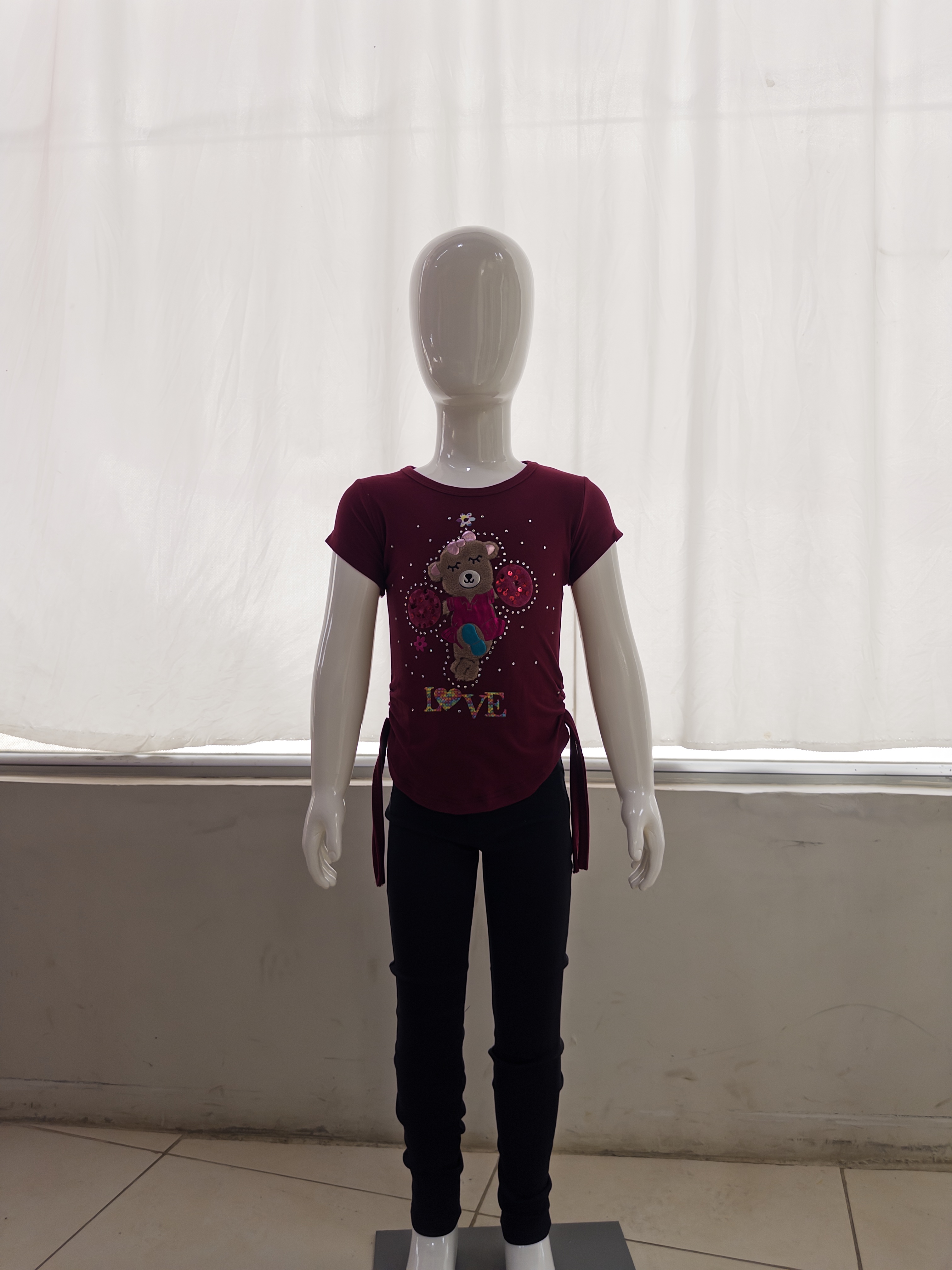Blusa manga corta 