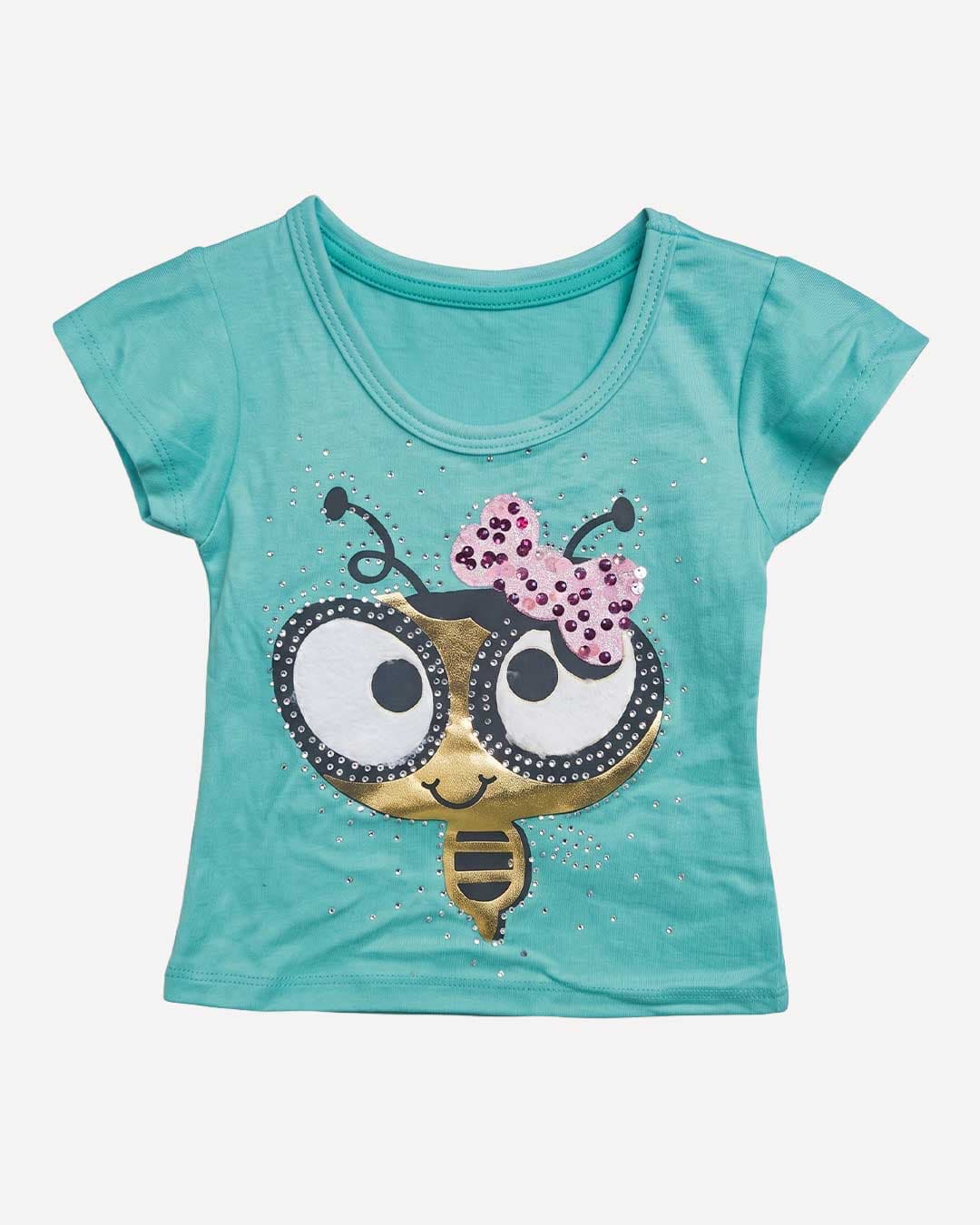 Blusa de Bebé con Estampado de Abejita