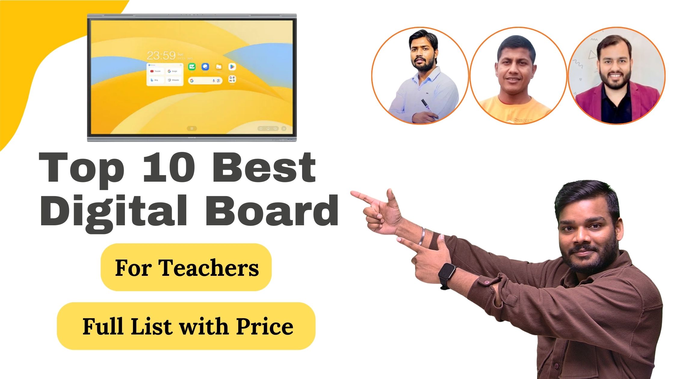 Top 10 Best Digital Board For Teachers - Full List