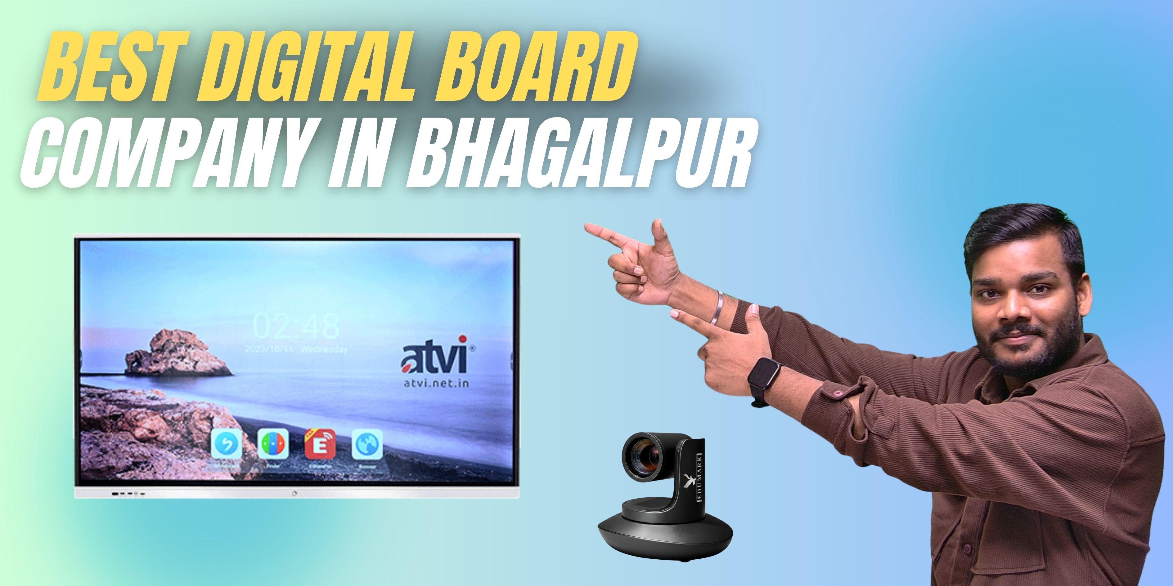 Best Digital Board Company In Bhagalpur (bihar) Edumark Technologies