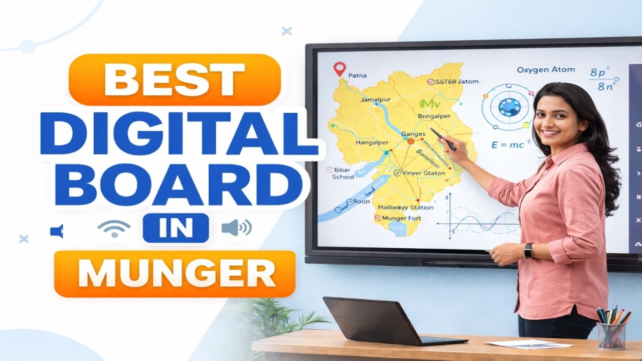 Best Digital Board in Munger (Bihar) – Smart Classroom Setup, Interactive Panel & EMI Option