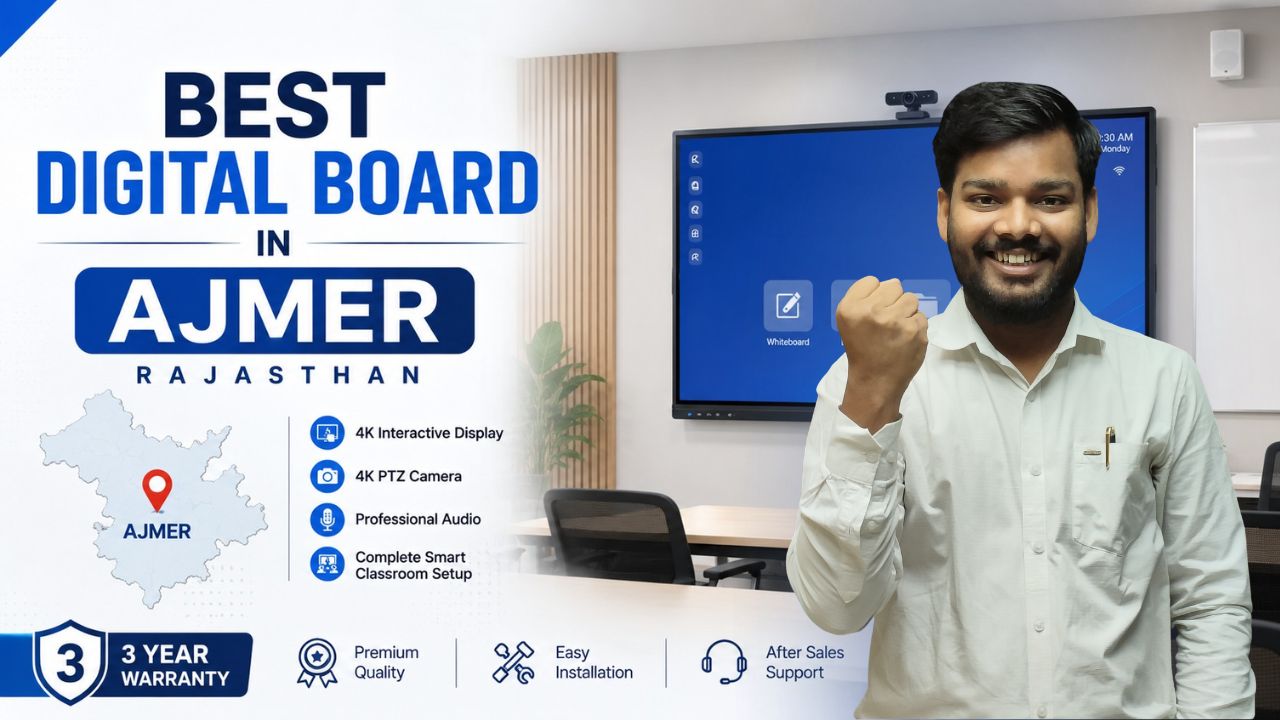 Best Digital Board Company in Ajmer, Rajasthan – Edumark Technologies