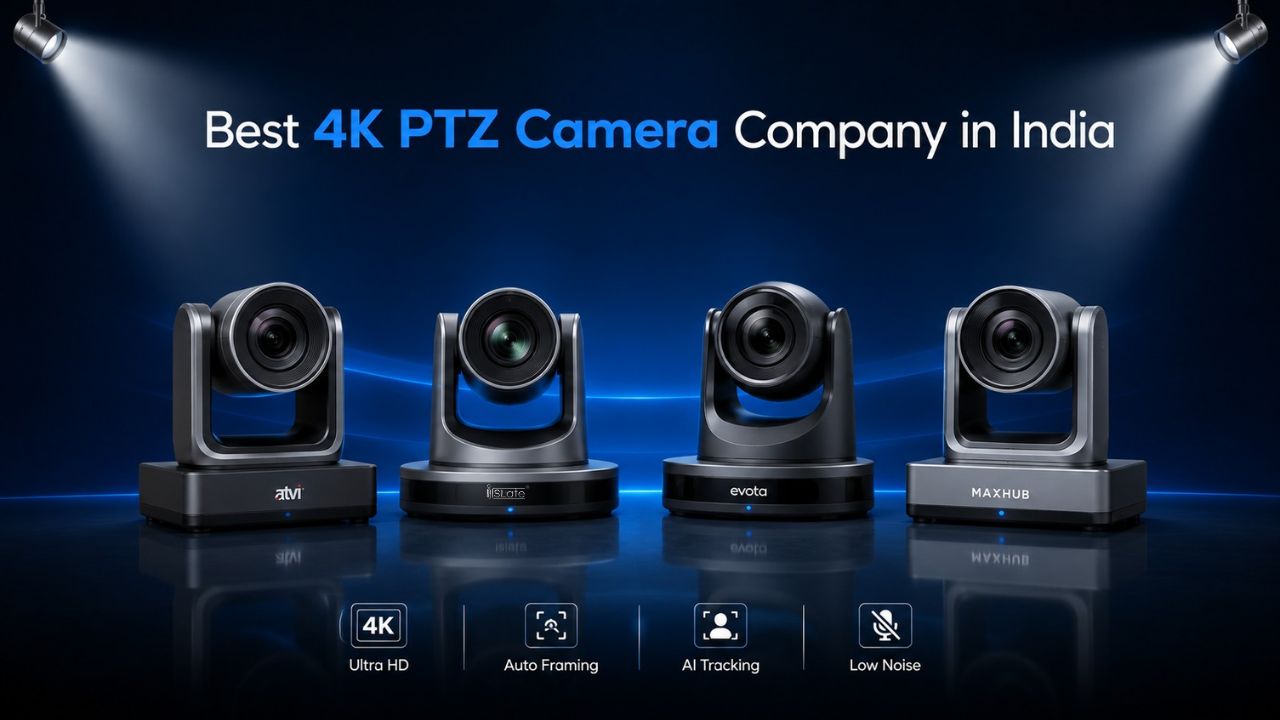 Top Best 4K PTZ Camera Brands in India (2026)