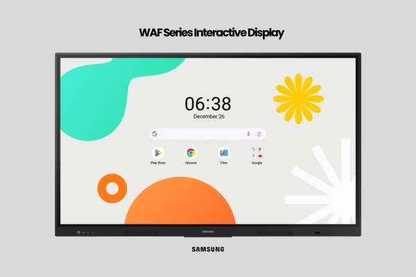 Samsung WAF Series Interactive Display (65", 75", 86") | Android 14 EDLA 4K Flat Panel