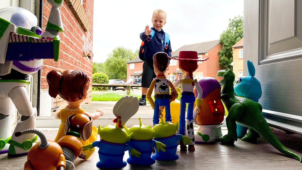 Viral childhood photo leads Toy Story fan to attend UK premiere and meet film stars