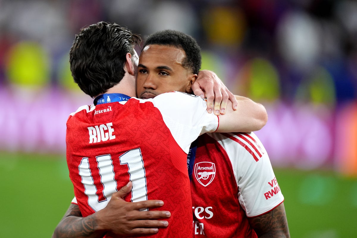 Arsenal lose Champions League final to PSG on penalties as Declan Rice reflects on ‘cruel’ defeat