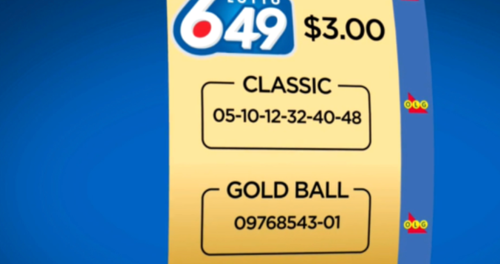Peterborough Resident Wins $16 Million Lotto 6/49 Gold Ball Jackpot