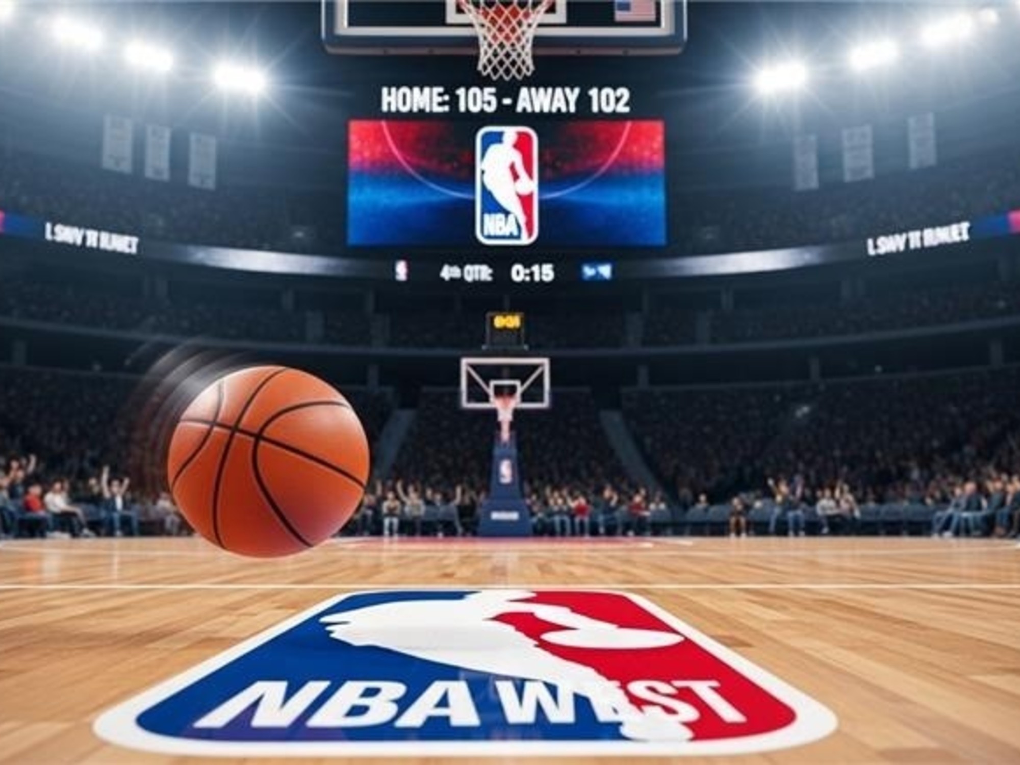 La NBA reintroduce los logotipos de las Finales en las canchas de San Antonio y Nueva York