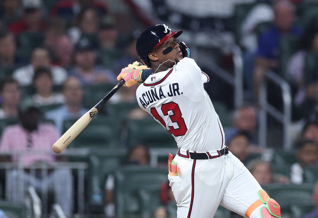 Ronald Acuña Jr. mantiene racha ofensiva destacada con cinco jonrones en cuatro juegos