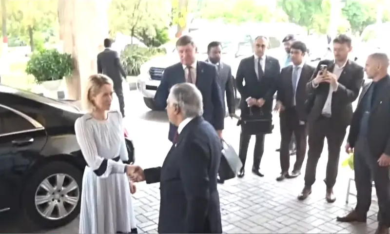 EU foreign policy chief Kaja Kallas visits Islamabad for 8th Pakistan-EU Strategic Dialogue