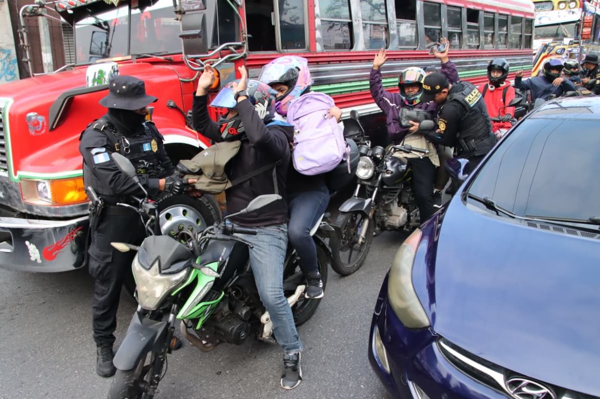 PNC implementa operativos en rutas clave de Guatemala para prevenir robos y asaltos