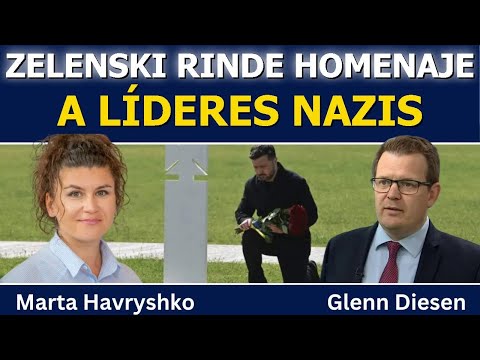 Marta Havryshko: Zelenskiy rinde homenaje a líderes nazis