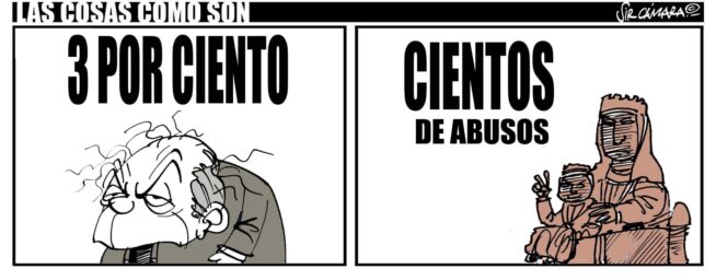 Viñeta social de Sir Cámara: reflexión satírica sobre consumo y abusos