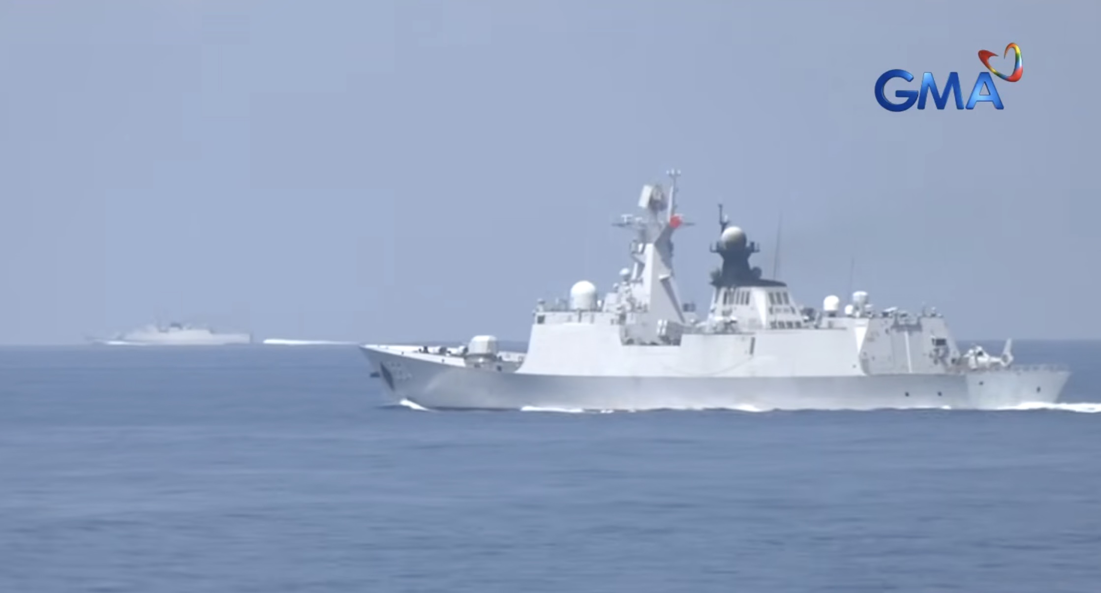 Philippine Navy patrol vessel monitored by Chinese warships during West Philippine Sea mission near Bajo de Masinloc