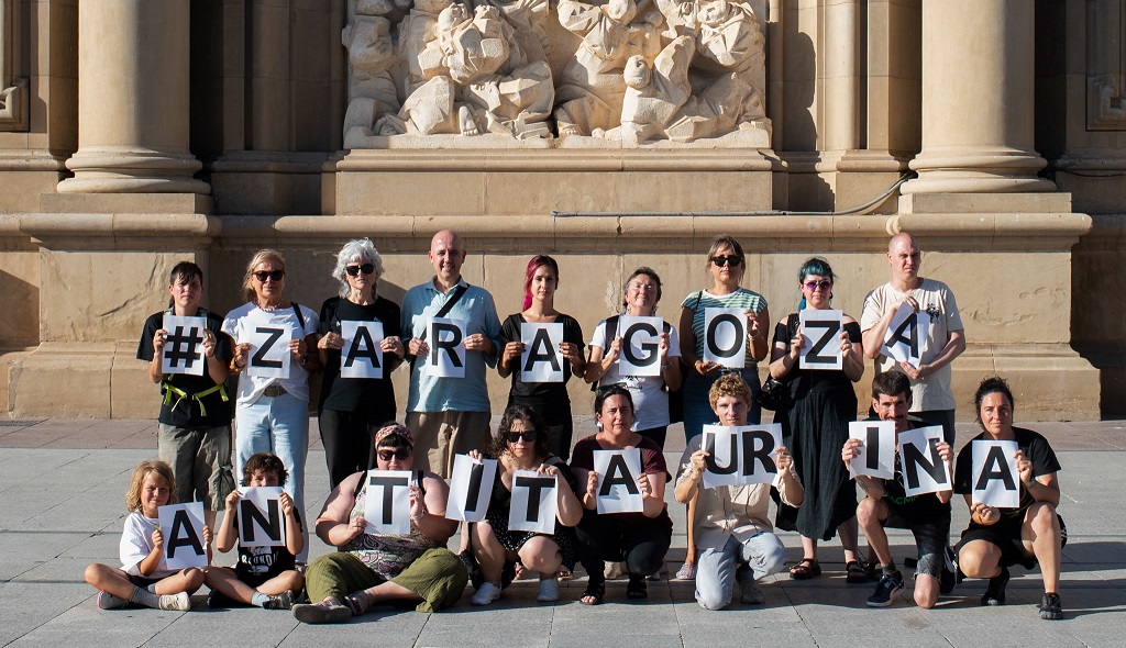 Acto antitaurino en Zaragoza reivindica la abolición de las corridas de toros