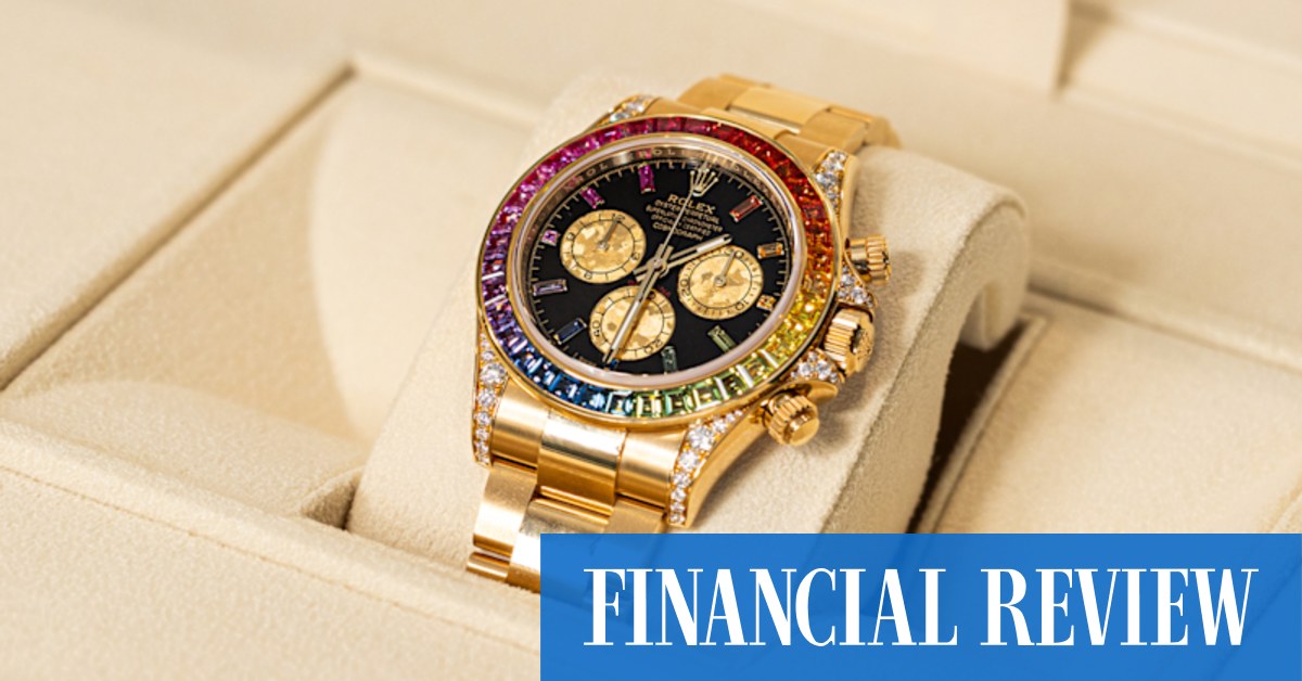 Rare Rolex Rainbow Daytona leads multimillion-dollar Swiss watch auction in Sydney