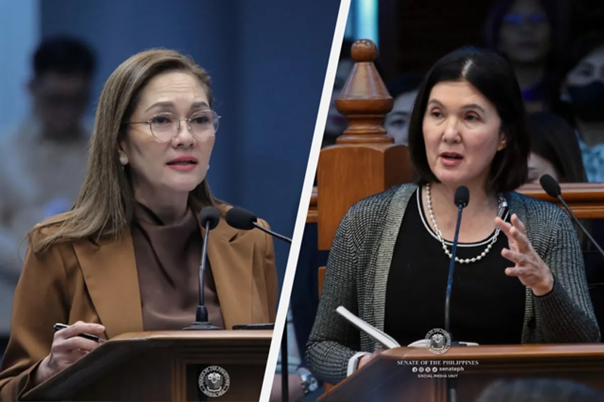 Hontiveros and Pia Cayetano Disagree Over Appropriateness of a Question During Senate Impeachment Trial