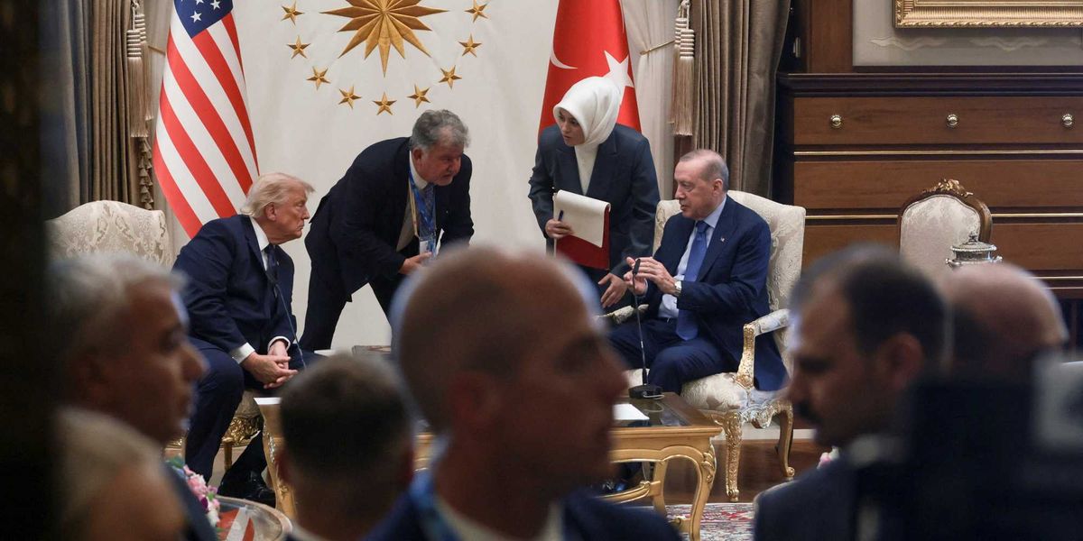 Trump Struggles with Press Conference Questions During Meeting with Erdogan