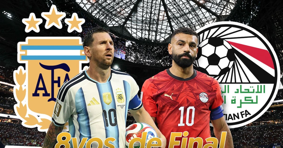 Argentina enfrenta a Egipto en octavos de final del Mundial 2026