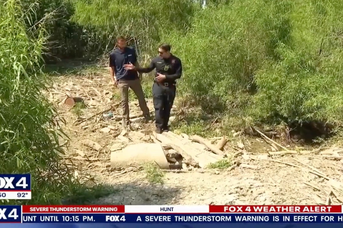 Homeless Texas woman rescued after days trapped in ravine