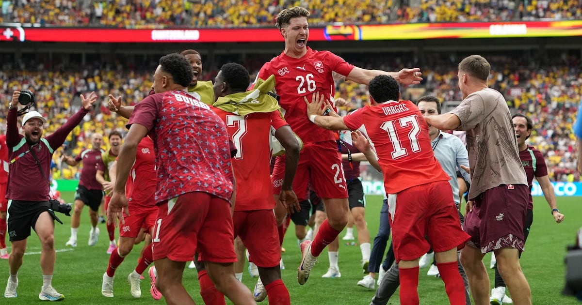 Suiza avanzó a cuartos tras vencer a Colombia en penales