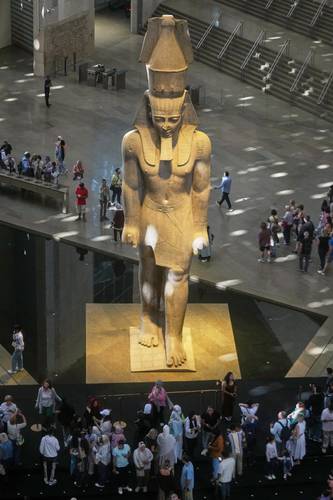 Museo egipcio enfrenta desafíos con millones de visitantes